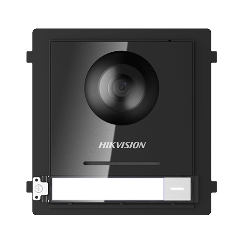 Modul Master conectare 2 fire'camera video 2MP fisheye si un buton apel  - HIKVISION DS-KD8003-IME2 SafetyGuard Surveillance