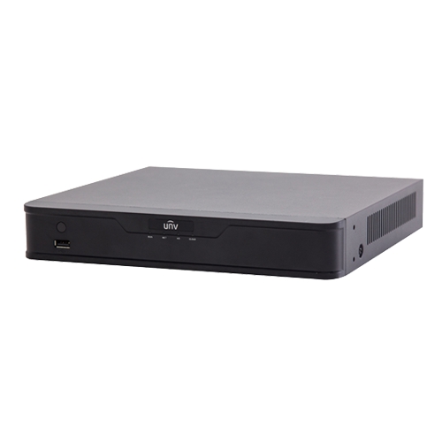 NVR 4 canale 4K + 4 porturi PoE, UltraH.265, Cloud upgrade - UNV NVR301-04X-P4 SafetyGuard Surveillance