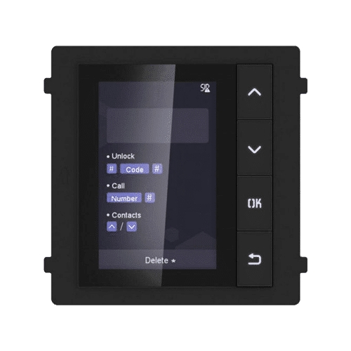 Modul afisaj LCD TFT pentru Interfon modular - HIKVISION DS-KD-DIS SafetyGuard Surveillance