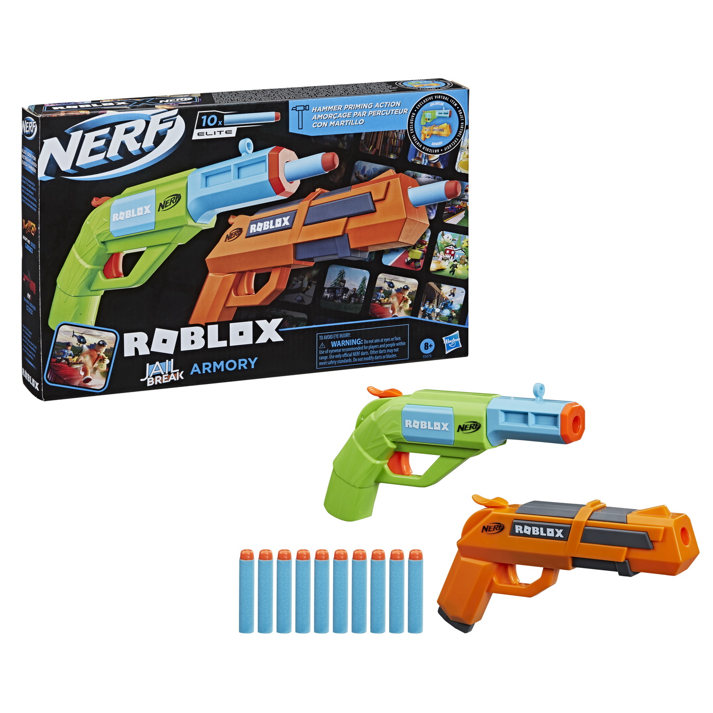 NERF BLASTER ROBLOX JAILBREAK ARMORY SuperHeroes ToysZone