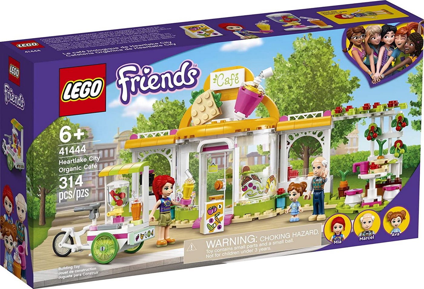 LEGO FRIENDS CAFENEAUA ORGANICA DIN HEARTLAKE CITY 41444 SuperHeroes ToysZone