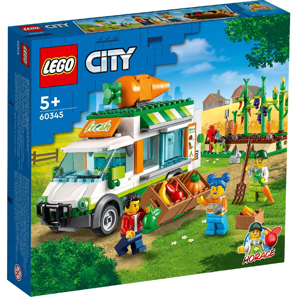 LEGO CITY FARM FURGONETA FERMIERULUI 60345 SuperHeroes ToysZone