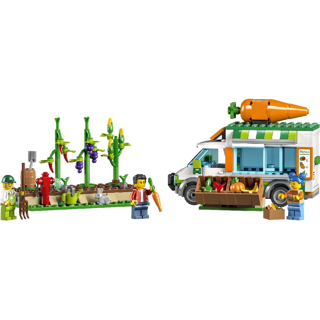 LEGO CITY FARM FURGONETA FERMIERULUI 60345 SuperHeroes ToysZone