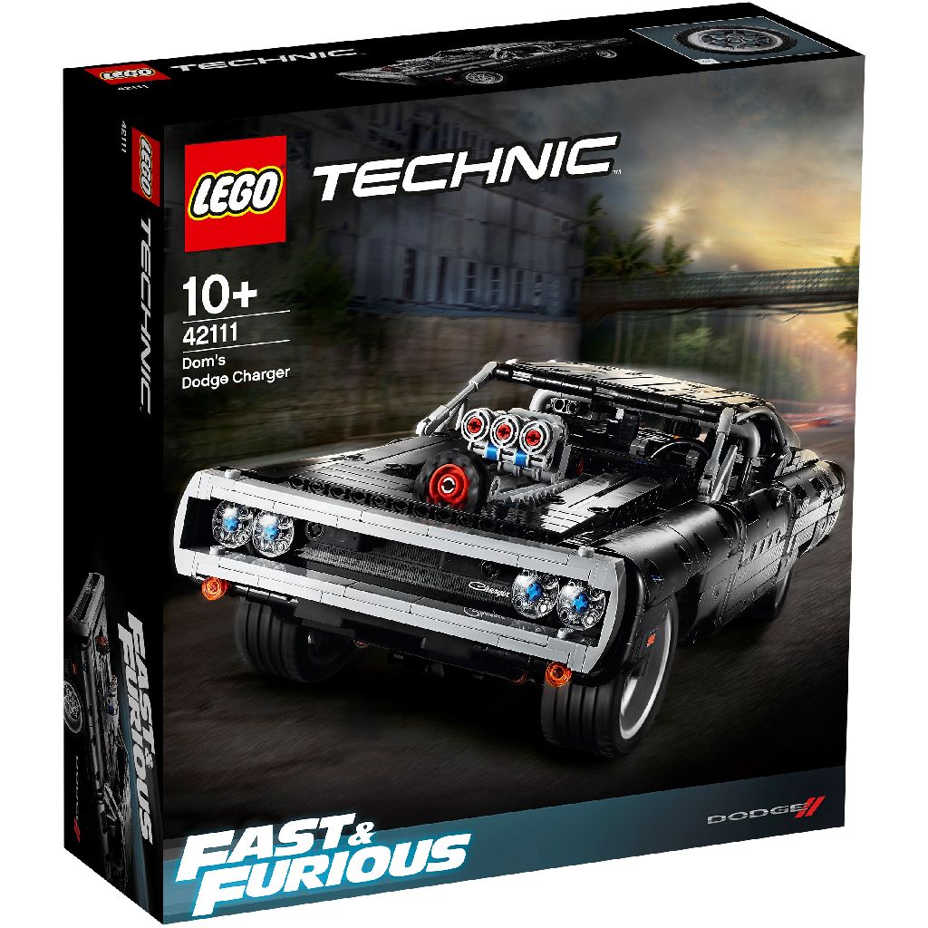 LEGO TECHNIC DODGEUL CHARGER A LUI DOM 42111 SuperHeroes ToysZone