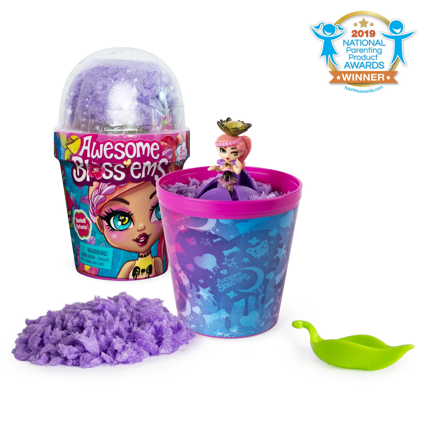 PAPUSI FLORALE AWESAME BLOSSEMS CARE CRESC DIN GHIVECI SuperHeroes ToysZone