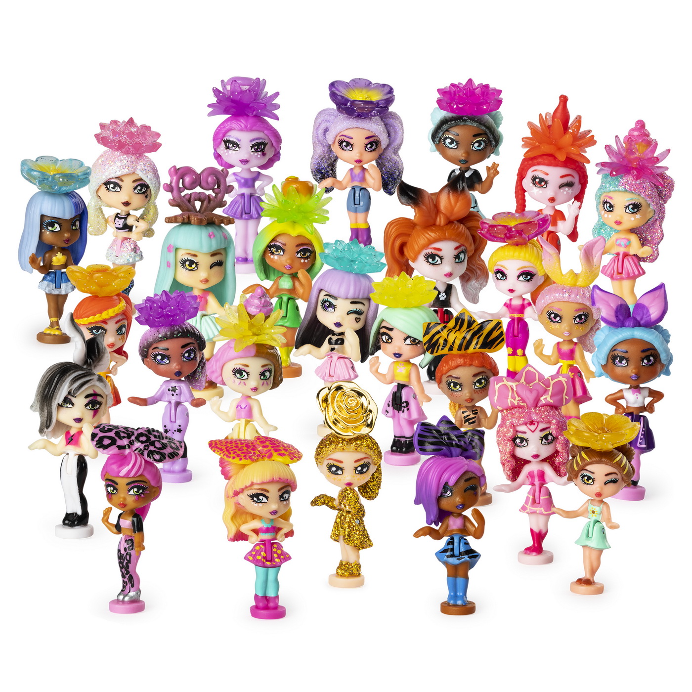 PAPUSI FLORALE AWESAME BLOSSEMS CARE CRESC DIN GHIVECI SuperHeroes ToysZone