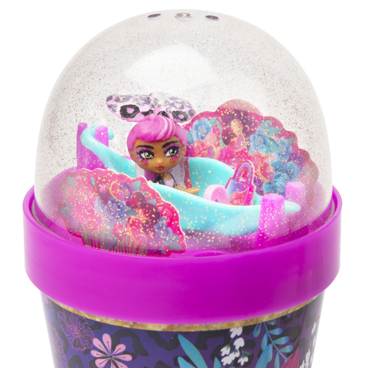 PAPUSI FLORALE AWESAME BLOSSEMS CARE CRESC DIN GHIVECI SuperHeroes ToysZone