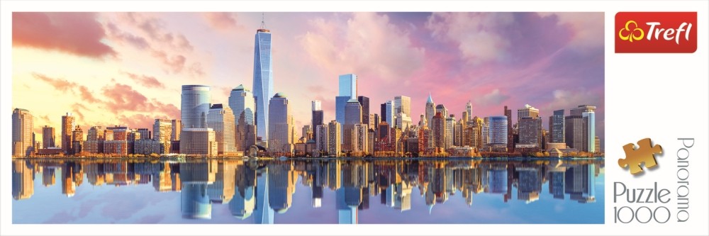 PUZZLE TREFL 1000 PANORAMA MANHATTAN SuperHeroes ToysZone