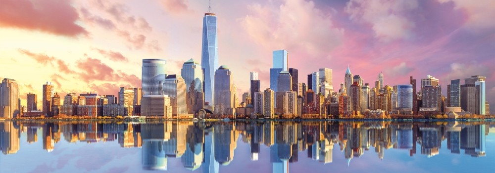 PUZZLE TREFL 1000 PANORAMA MANHATTAN SuperHeroes ToysZone