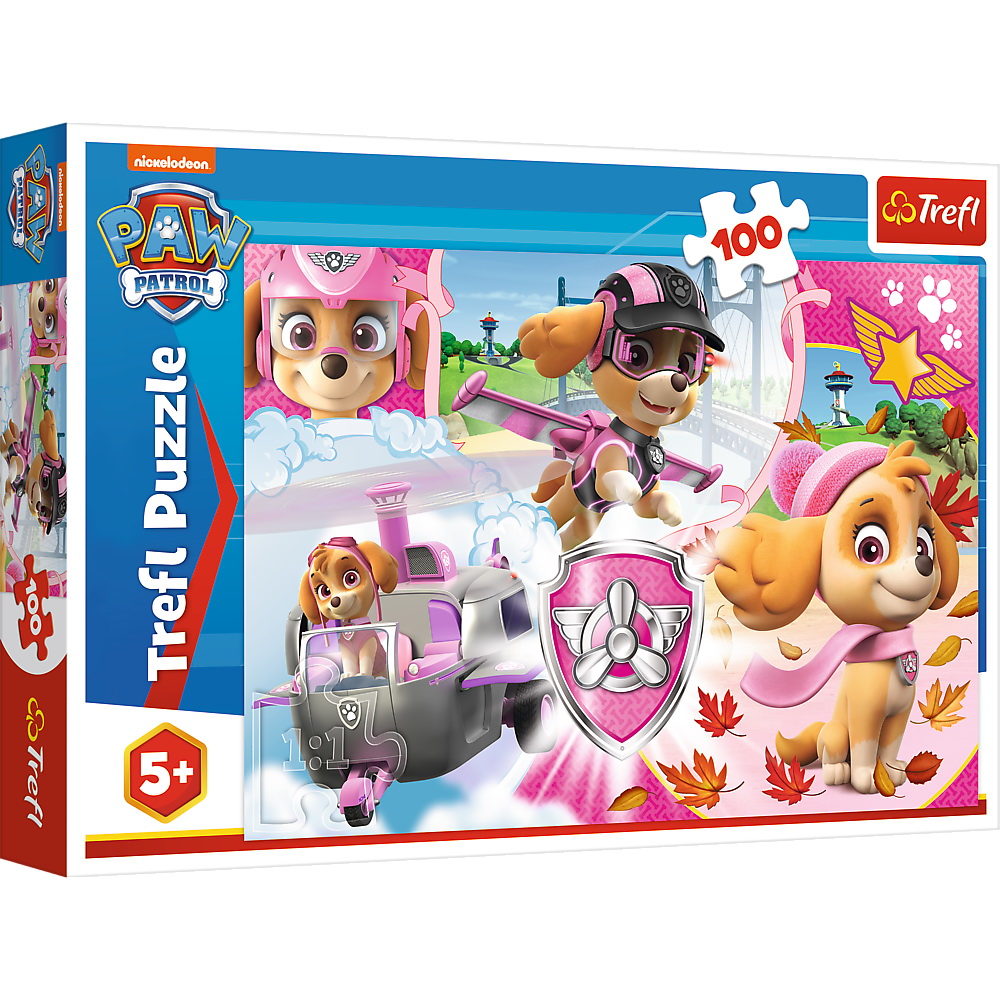 PUZZLE TREFL 100 SKYE IN ACTIUNE SuperHeroes ToysZone