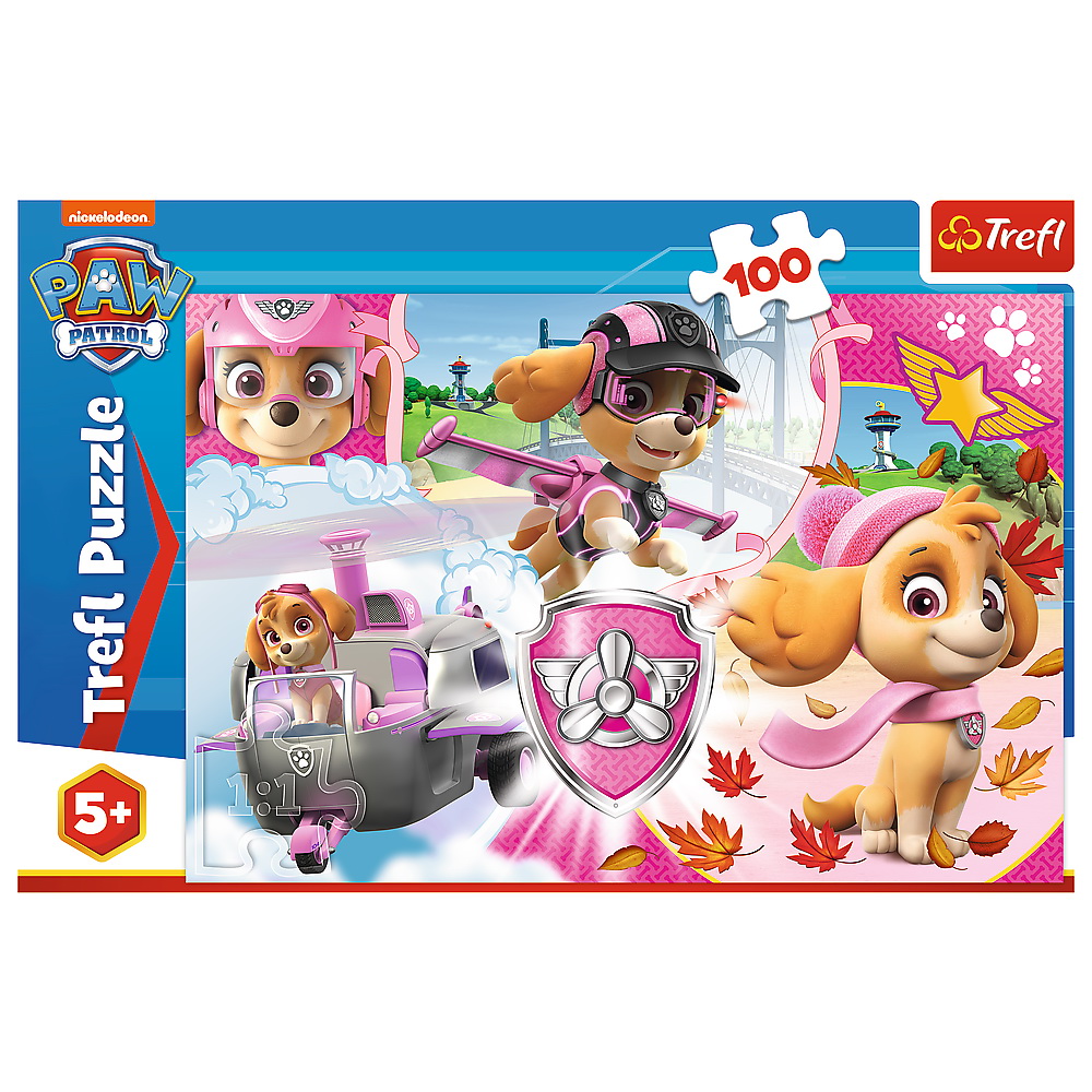 PUZZLE TREFL 100 SKYE IN ACTIUNE SuperHeroes ToysZone