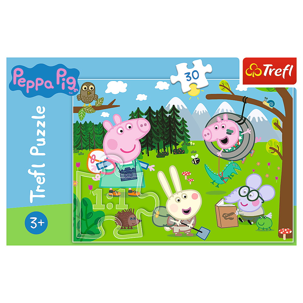 PUZZLE TREFL 30 PEPPA PIG IN DRUMETIE SuperHeroes ToysZone