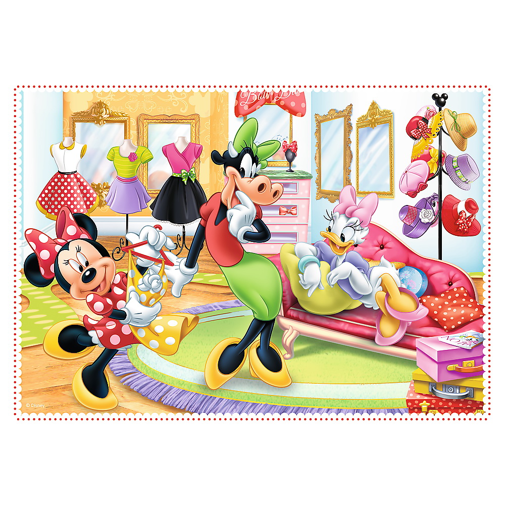 PUZZLE TREFL 4IN1 MINNIE MOUSE SI PRIETENII EI SuperHeroes ToysZone