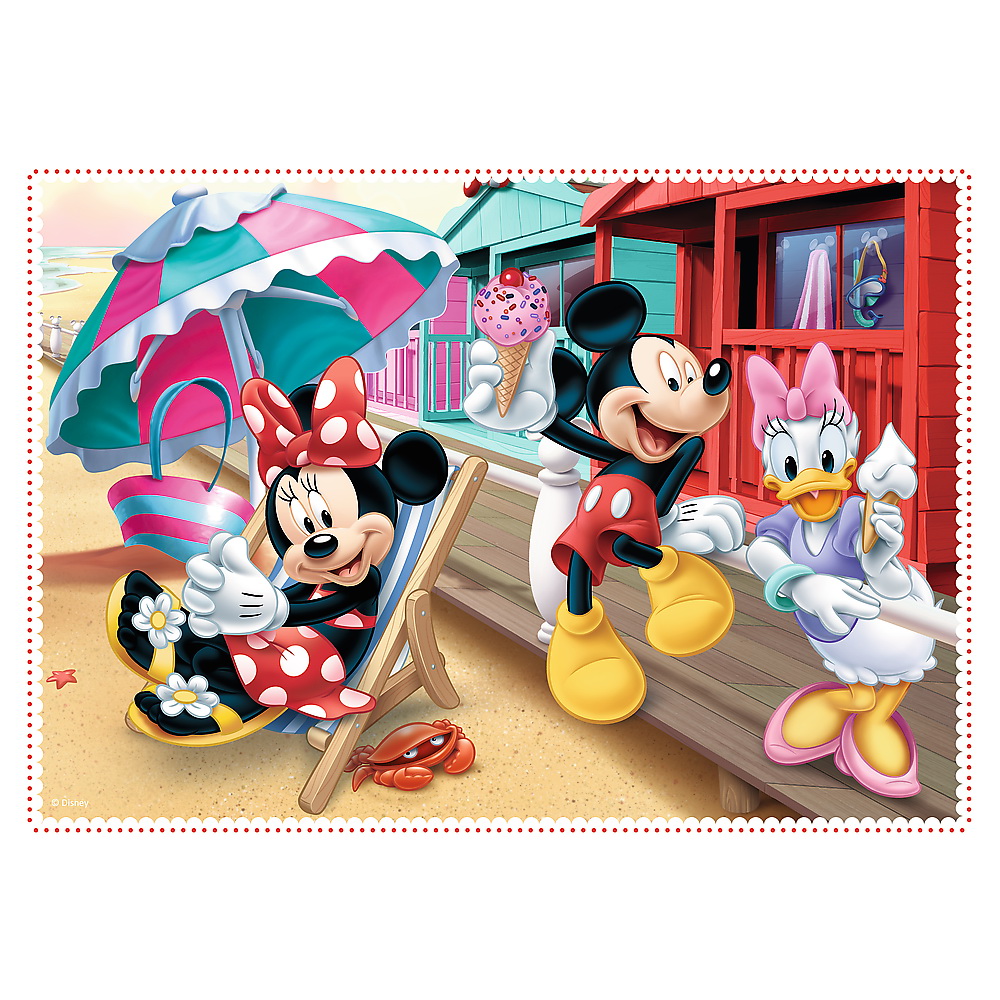 PUZZLE TREFL 4IN1 MINNIE MOUSE SI PRIETENII EI SuperHeroes ToysZone