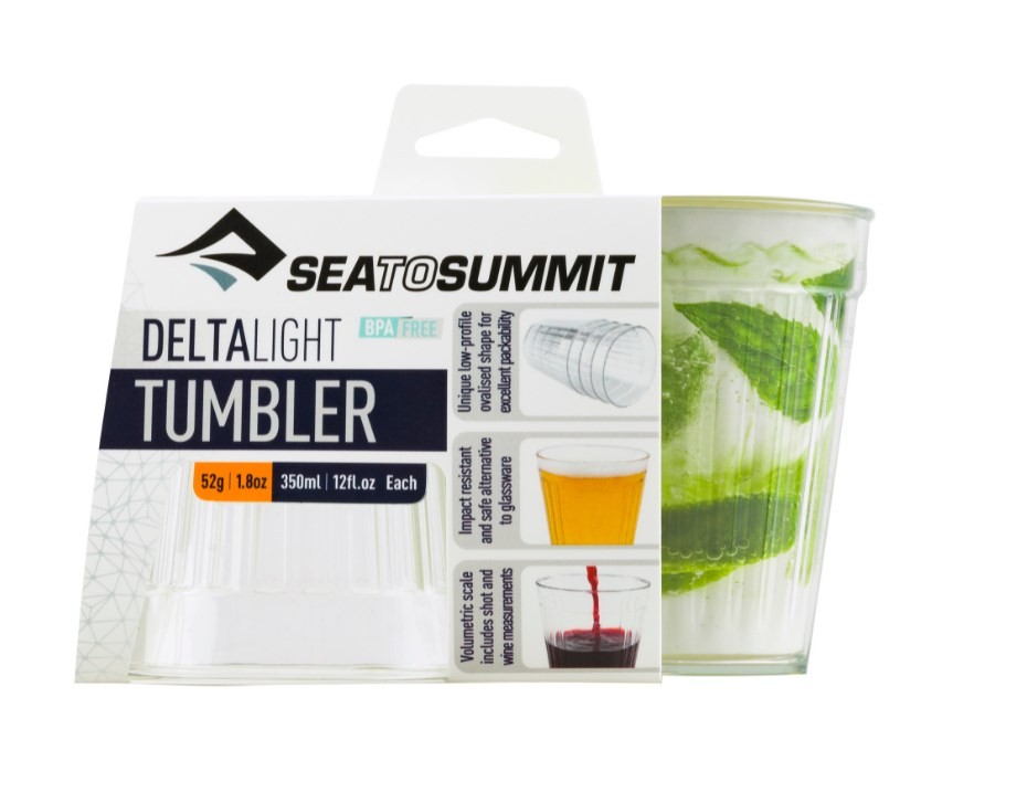 Set 2 pahare camping 350 ml, gradate, Sea To Summit DeltaLight Mug OutsideGear Venture