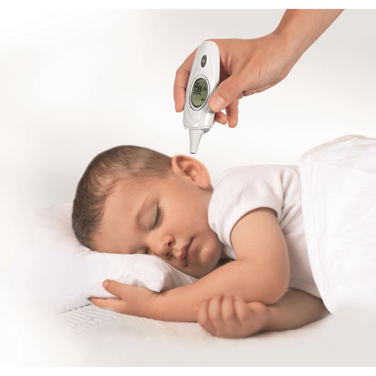 Termometru cu infrarosii pentru tampla si ureche SkinTemp REER 98020 Children SafetyCare