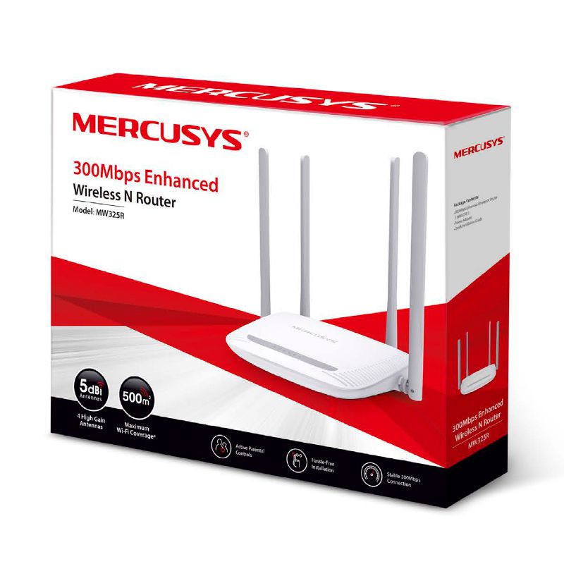 ROUTER WIRELESS 300MBPS 4 ANTENE MERCUSYS EuroGoods Quality