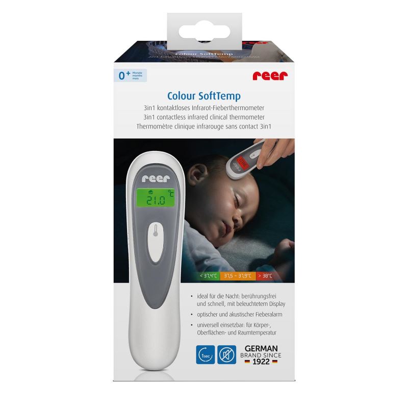 Termometru fara contact in infrarosu SoftTemp Reer 98050 Children SafetyCare