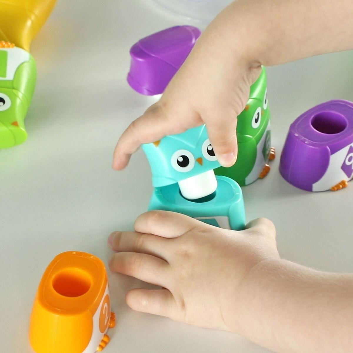 Bufnite cu cifre si forme PlayLearn Toys
