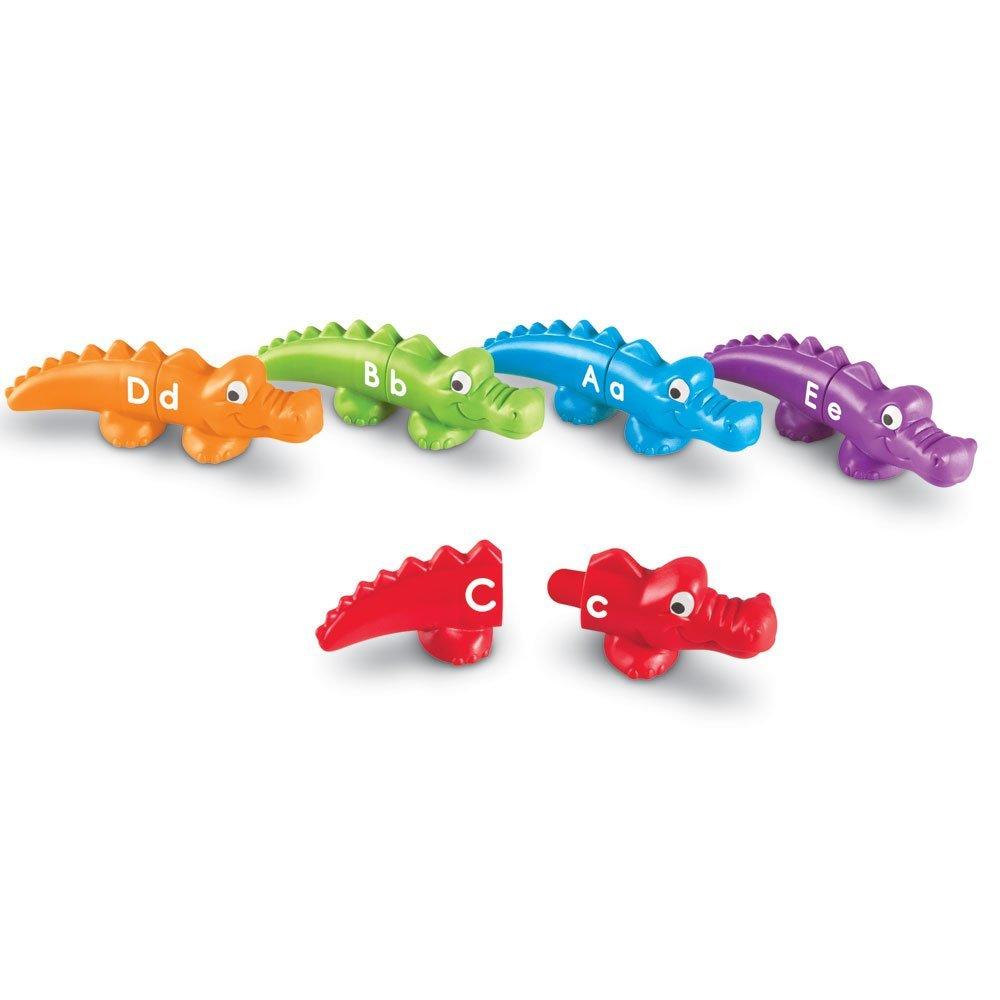 Crocodili cu litere PlayLearn Toys