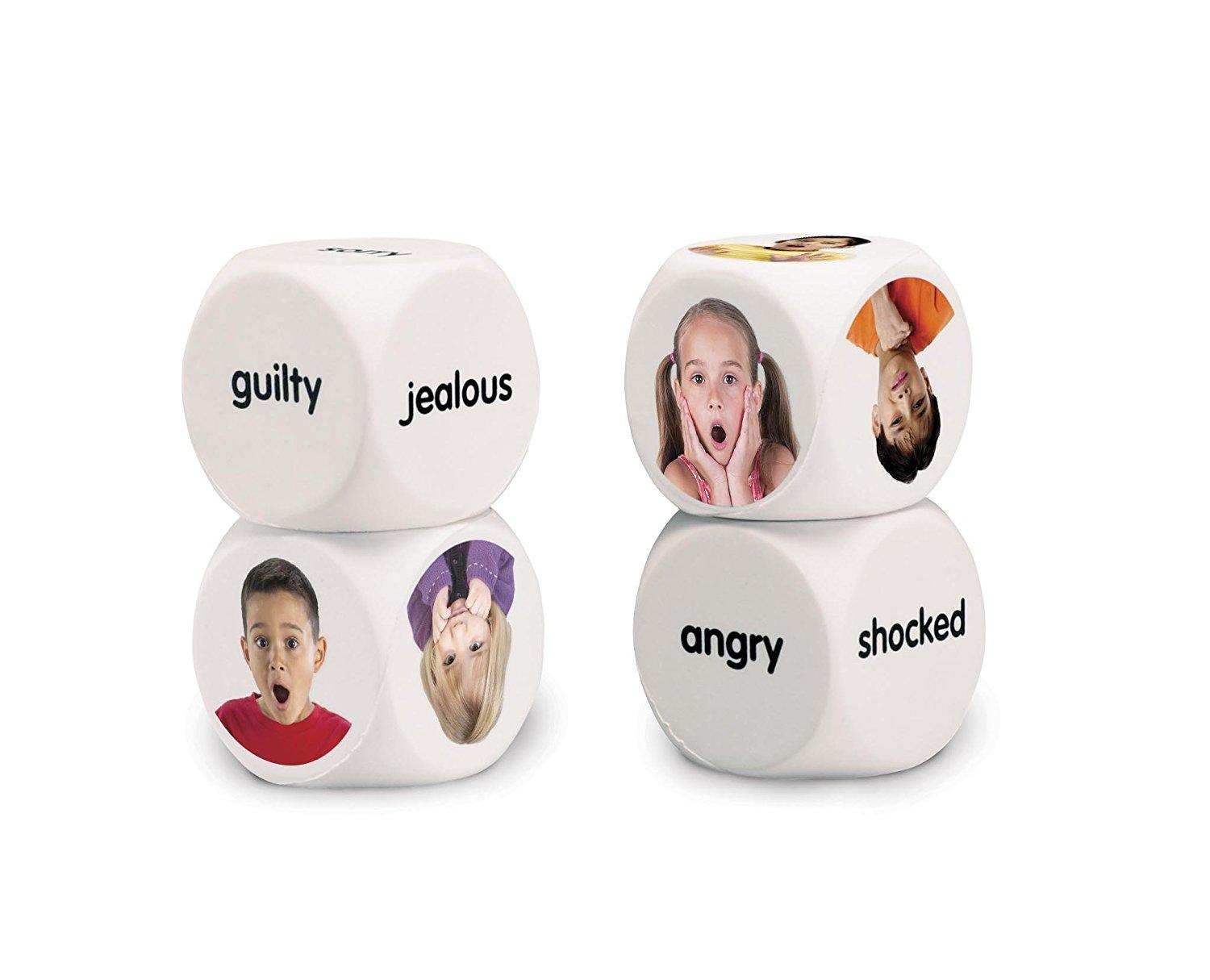 Cuburi pentru conversatii - emotii PlayLearn Toys