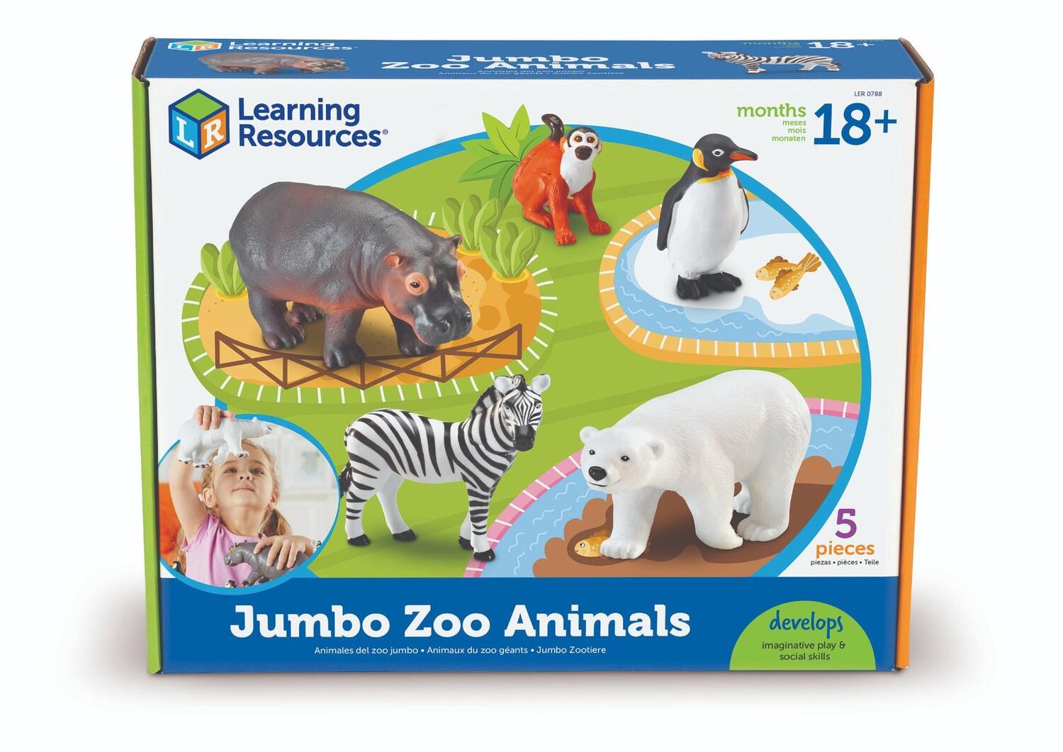 Joc de rol - Animalute de la Zoo PlayLearn Toys