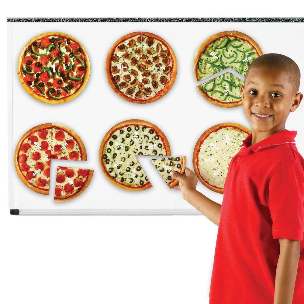 Pizza fractiilor cu magneti PlayLearn Toys