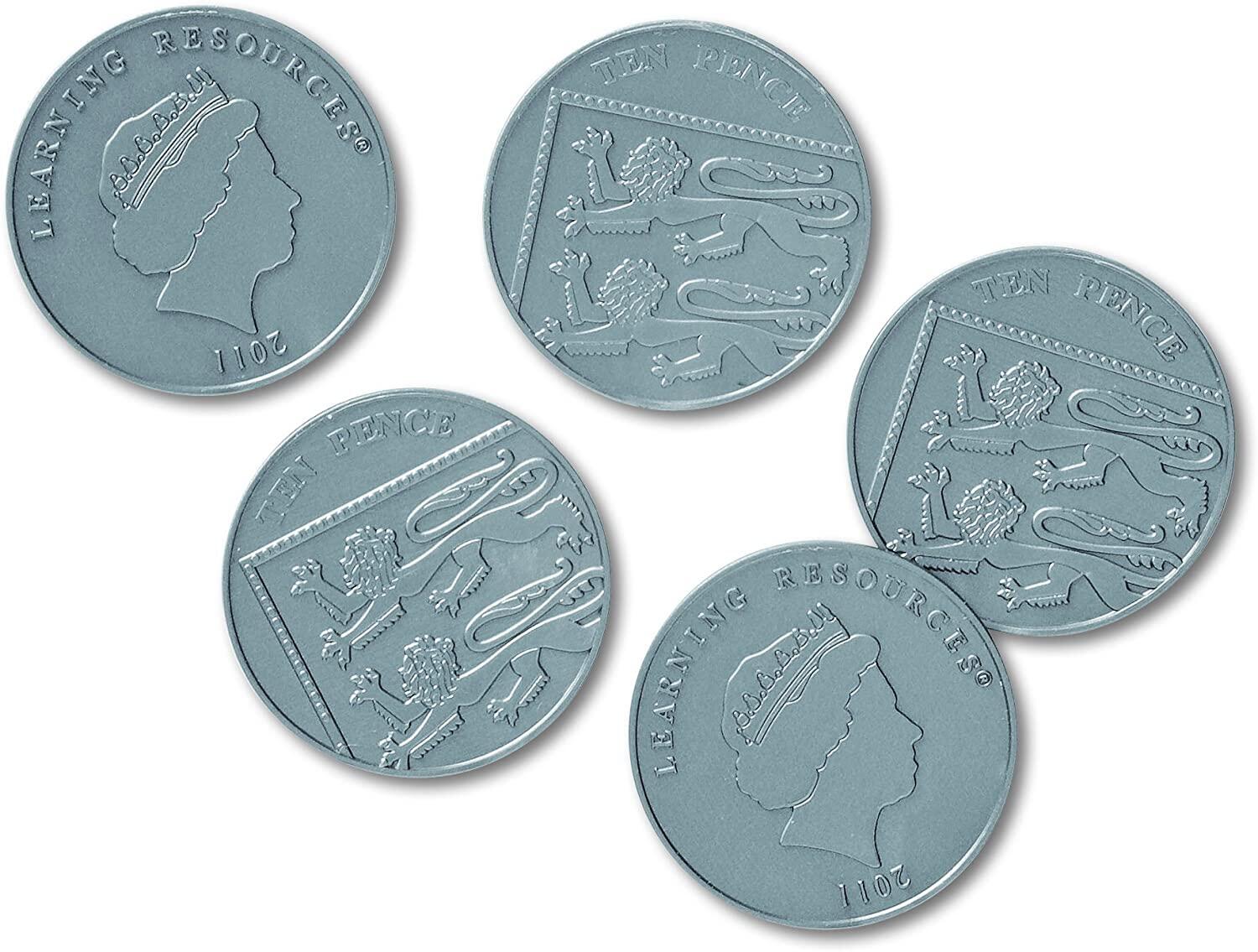 Set de monede de jucarie (10 penny) PlayLearn Toys