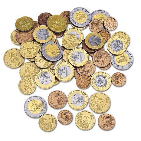 Set de monede de jucarie (Euro) PlayLearn Toys