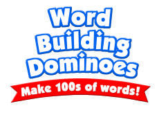 Domino pentru construit cuvinte PlayLearn Toys