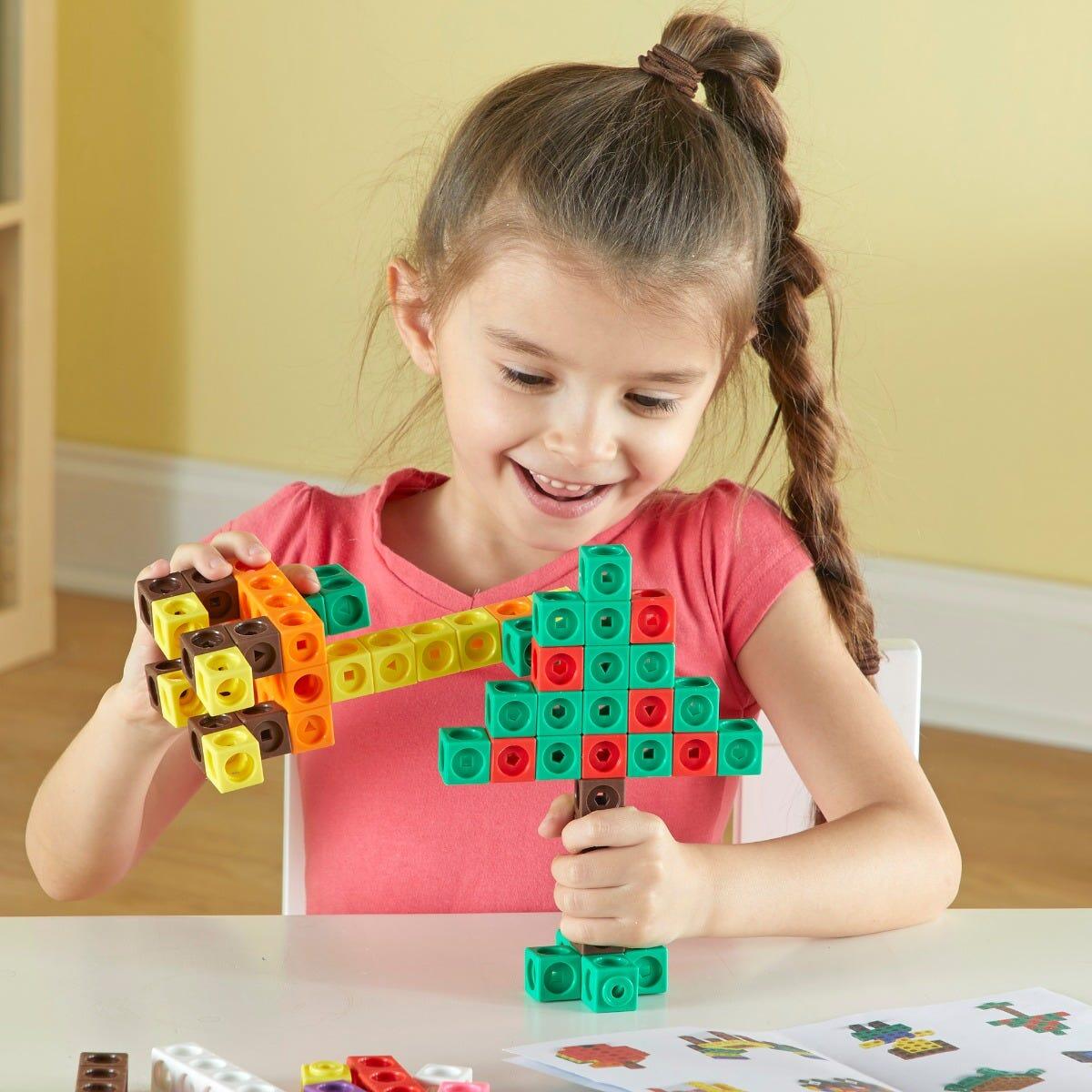 Set 200 piese MathLink® PlayLearn Toys