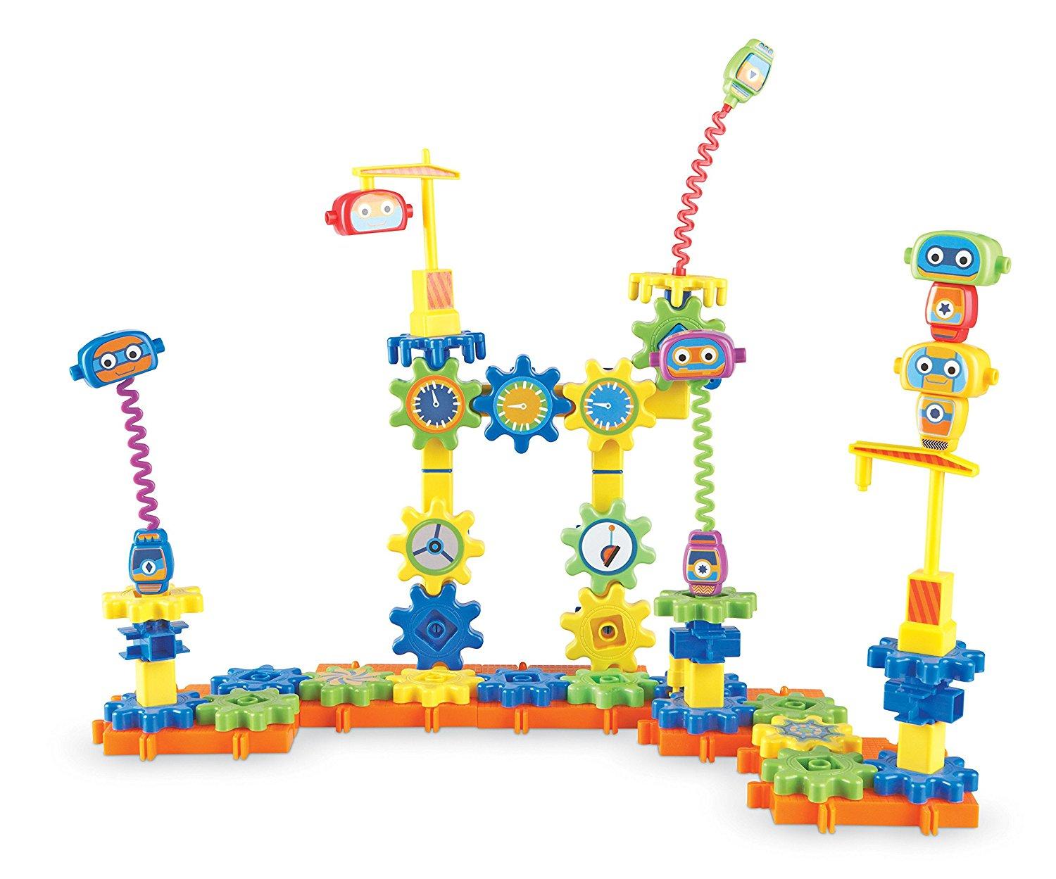Set de constructie - Gears! Fabrica de robotei PlayLearn Toys