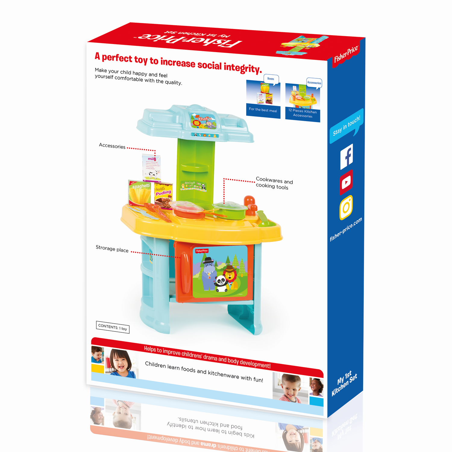 Prima mea bucatarie PlayLearn Toys