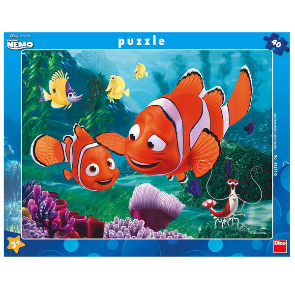 Puzzle - Aventurile lui Nemo (40 piese) PlayLearn Toys