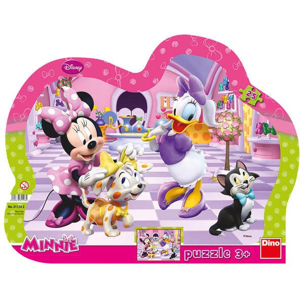 Puzzle cu rama - Minnie si Daisy (25 piese) PlayLearn Toys