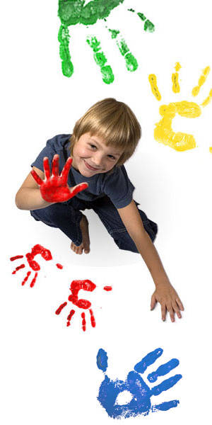 Vopsea pentru pictura cu degetele - MINI PlayLearn Toys