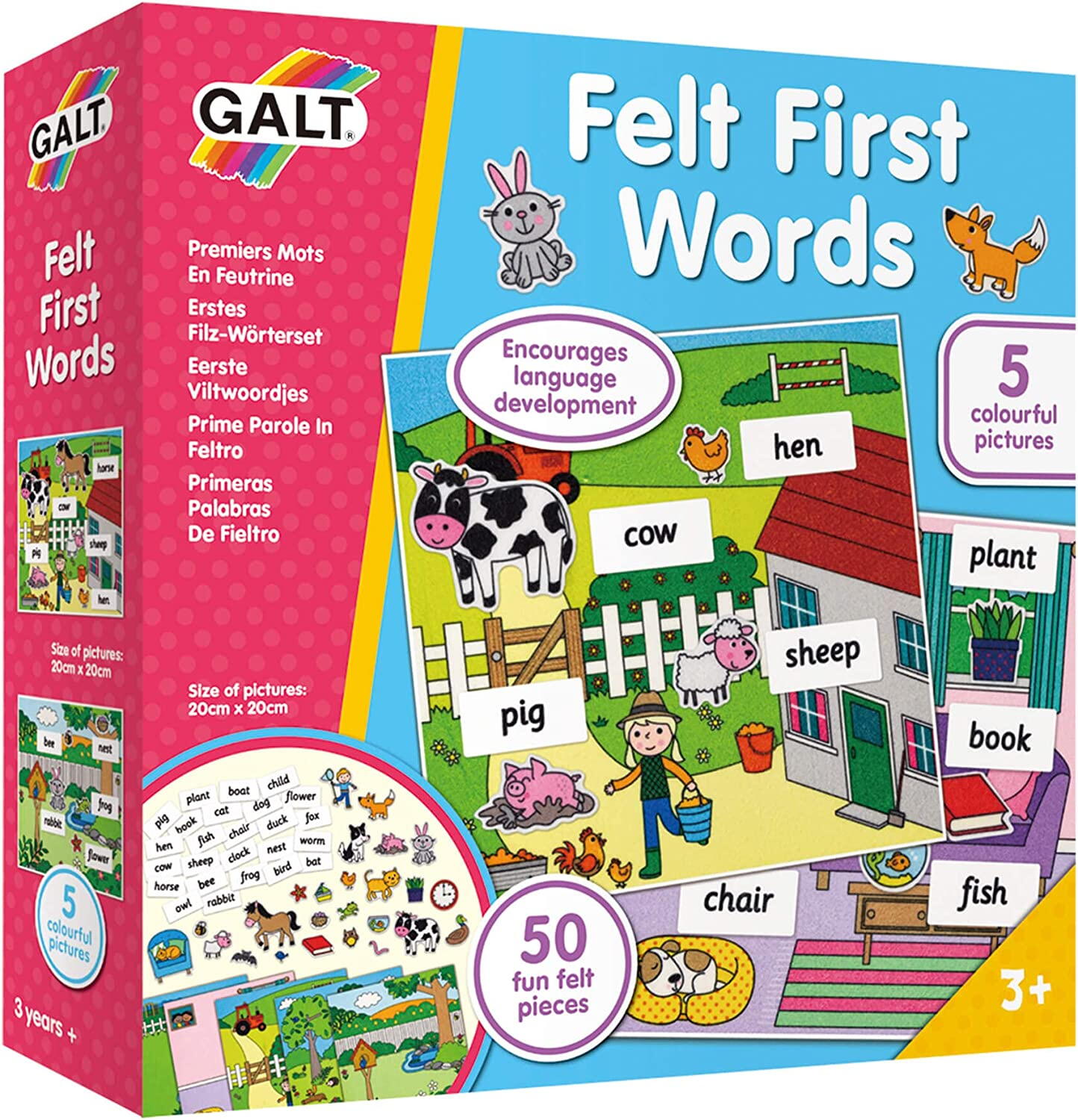 Joc - Primele cuvinte in limba engleza PlayLearn Toys