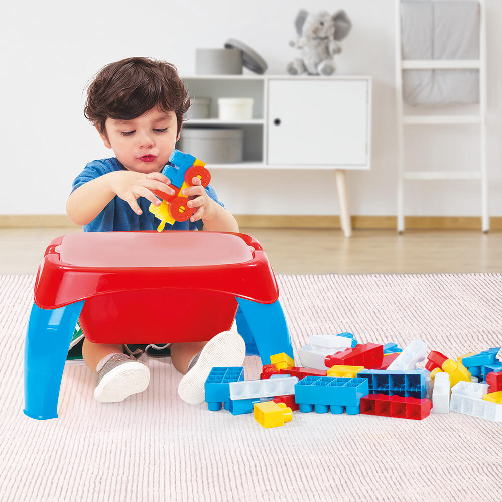 Masuta de activitati cu 30 cuburi de construit PlayLearn Toys