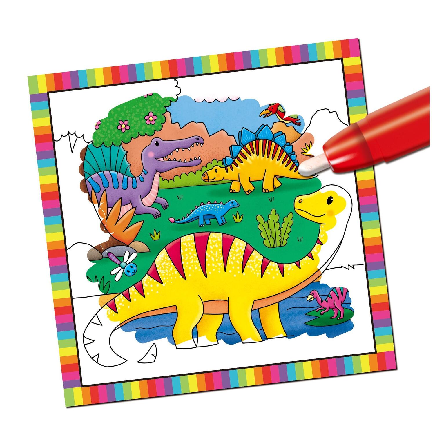Prima mea carticica Water Magic - Micutii dinozauri PlayLearn Toys