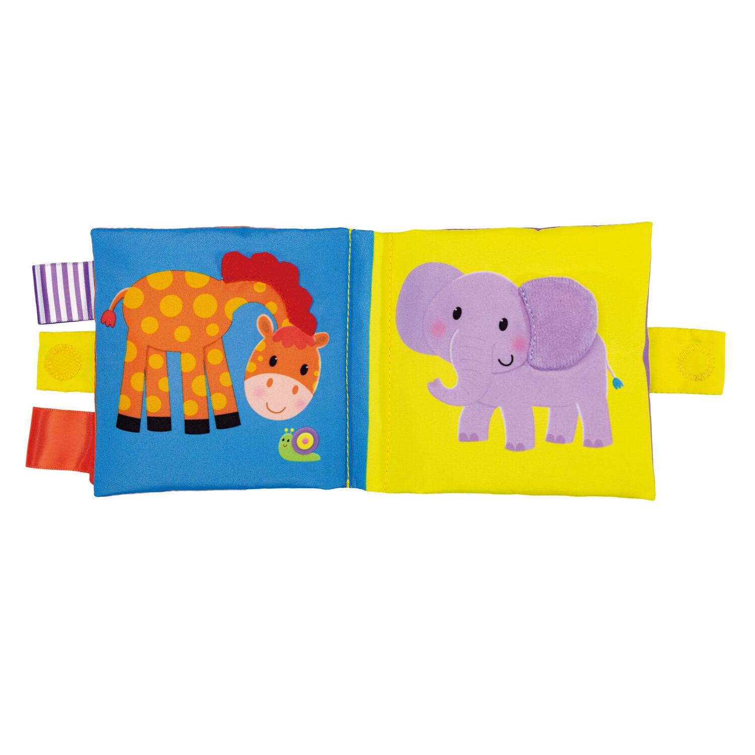 Soft Book: Carticica moale Jungle PlayLearn Toys