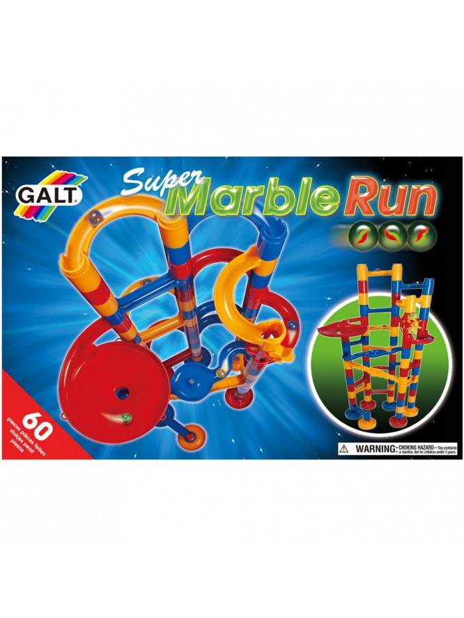 Super Marble Run - Super curse cu bilute de sticla PlayLearn Toys