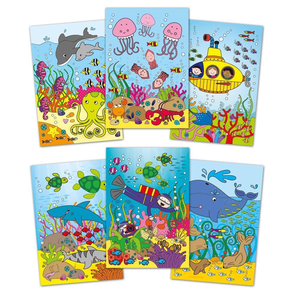 Water Magic: Carte de colorat Lumea acvatica PlayLearn Toys