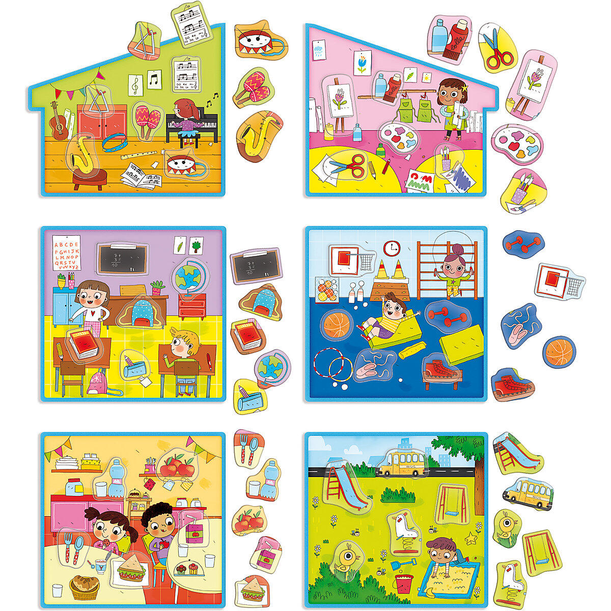 Joc Montessori - Scoala mea PlayLearn Toys