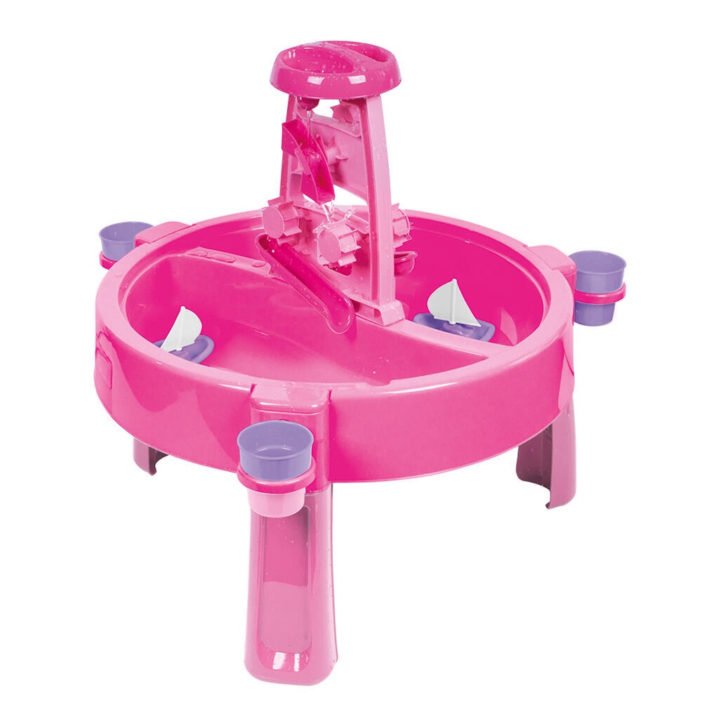 Masuta de activitati pentru apa si nisip - roz PlayLearn Toys