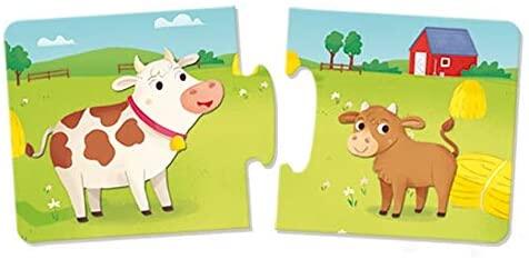Puzzle duo - Mama si puiul PlayLearn Toys