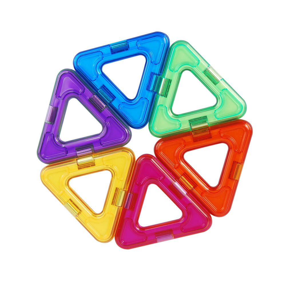 Joc de constructie magnetic - 8 piese PlayLearn Toys