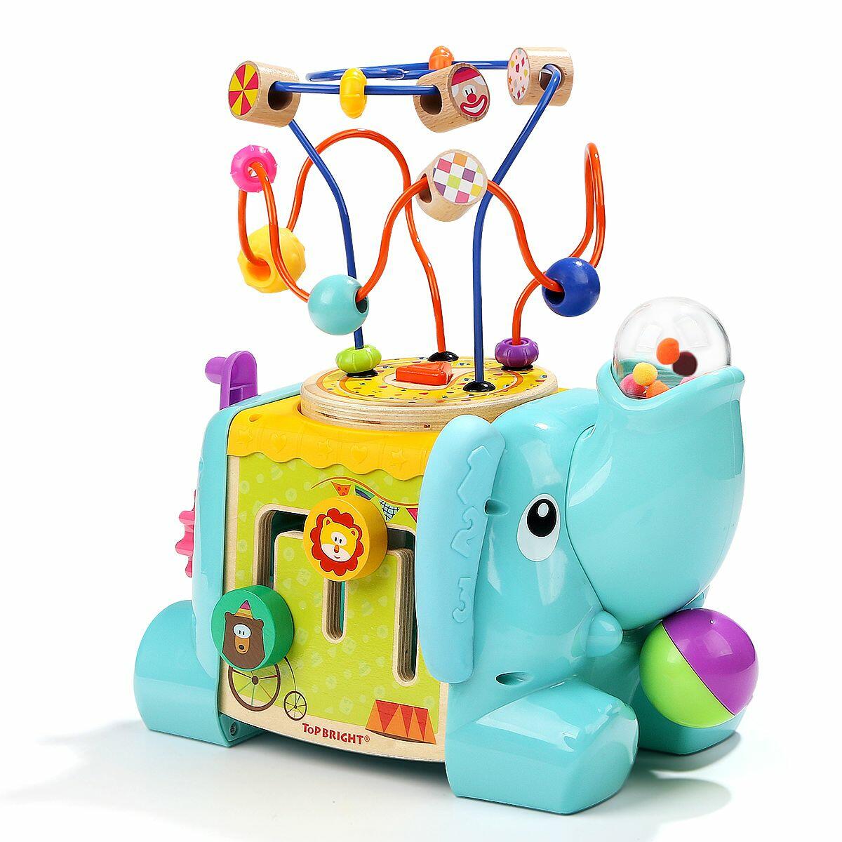 Centru de activitati 5 in 1 - Elefantel PlayLearn Toys