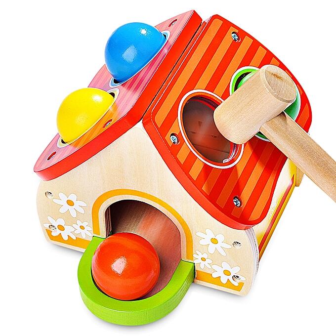 Jucarie dexteritate - Casuta bilutelor PlayLearn Toys
