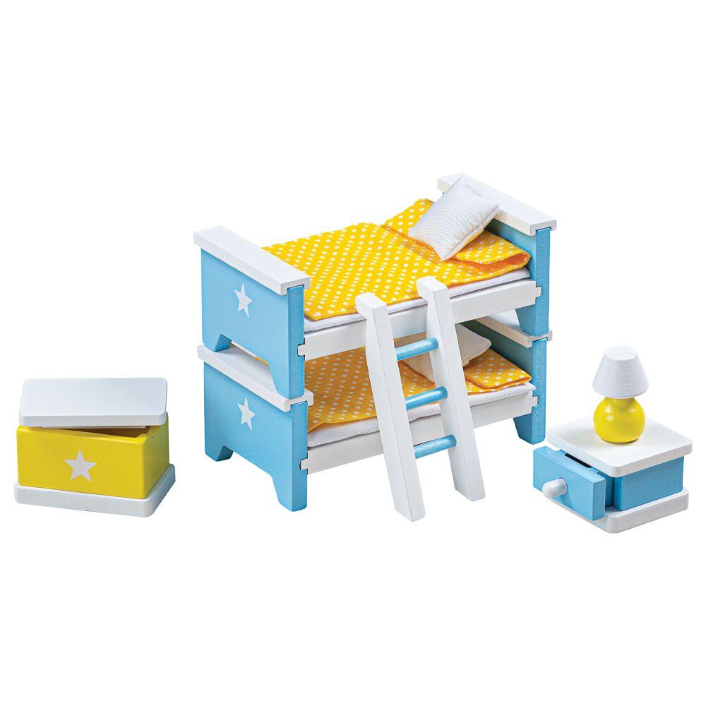 Mobilier pentru casuta papusii - Dormitor PlayLearn Toys