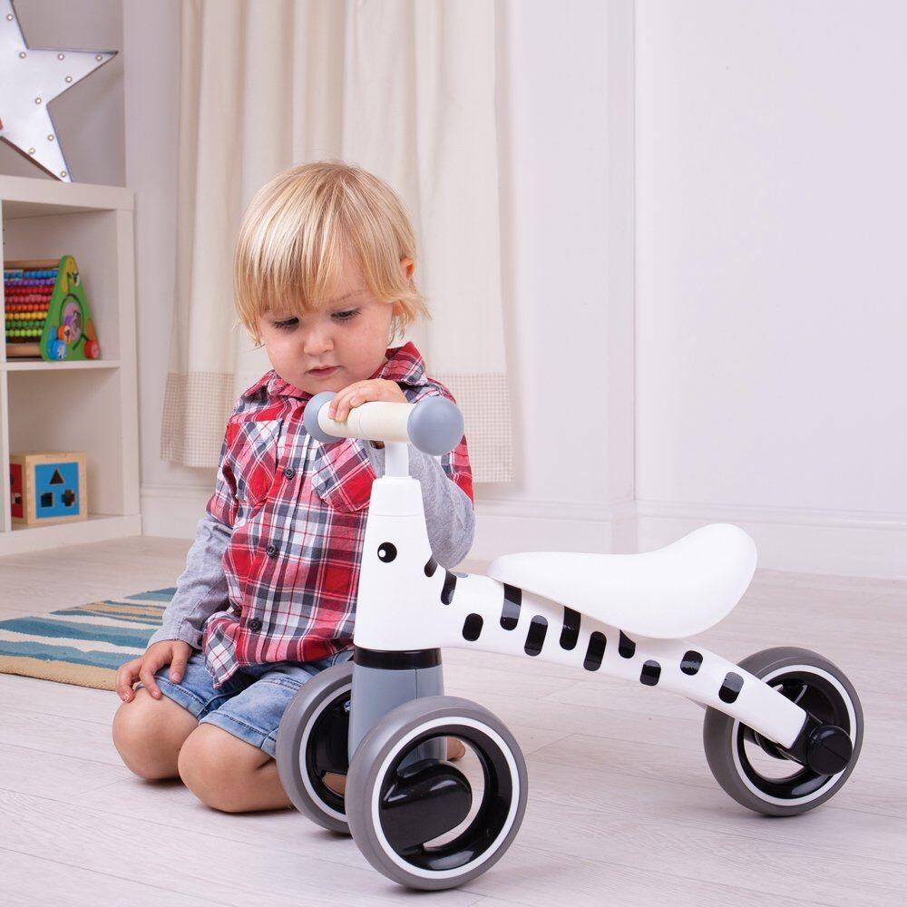 Tricicleta fara pedale - Zebra PlayLearn Toys